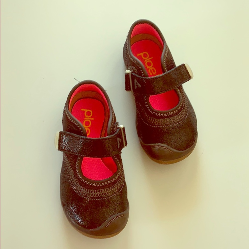 Black Plae Emme toddler shoes size 8